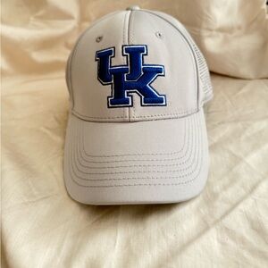 Top of the World Gray and Blue Cap